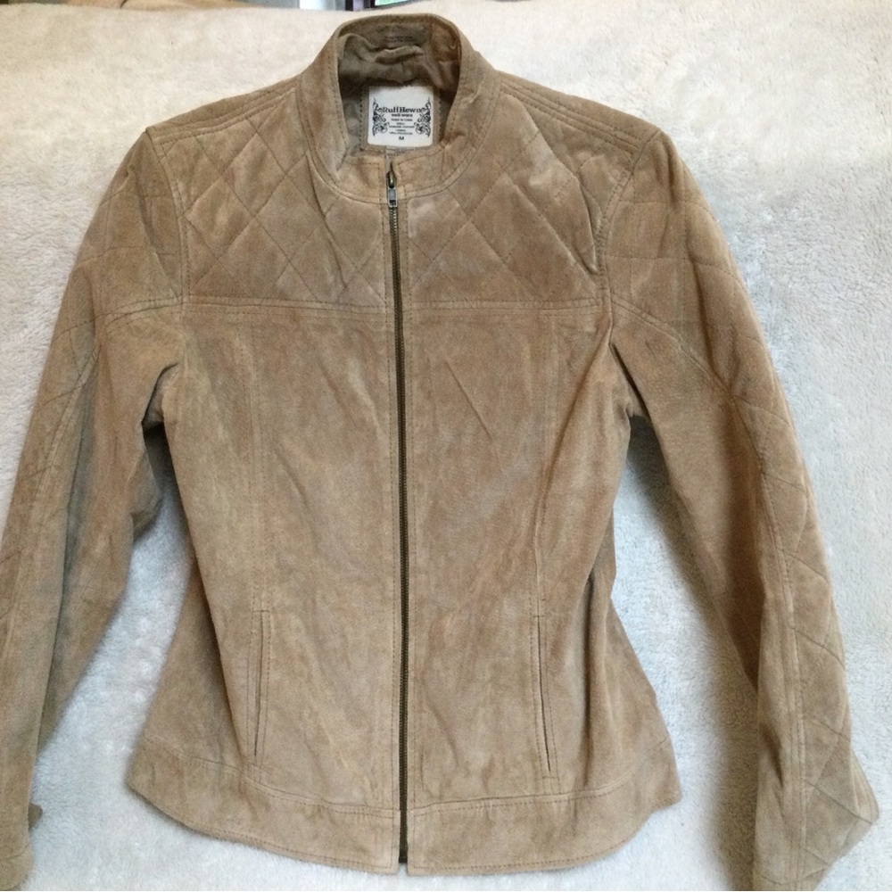 Tan Suede Women's Jacket